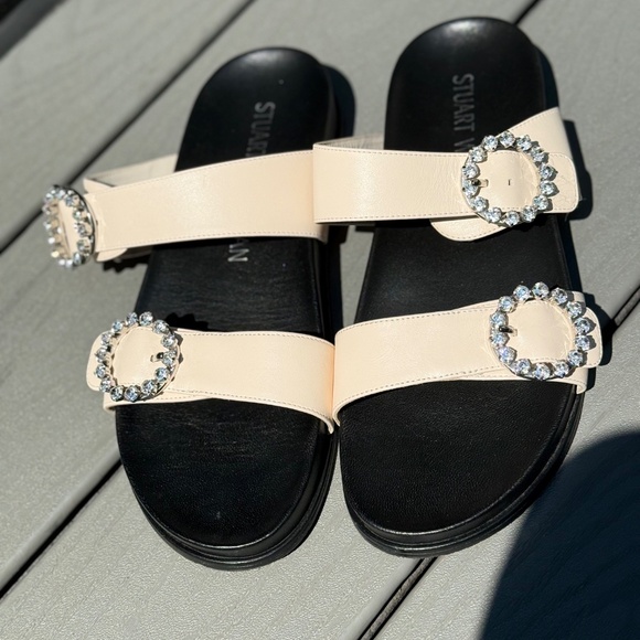 Blingring Buckle Slide by Stewart Weitzman - Size 39 - Picture 4 of 7